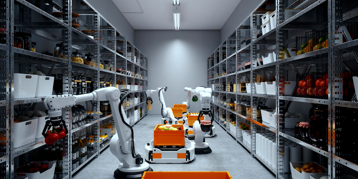 Cobots can complete repetitive, tedious, and physically demanding tasks in factories.