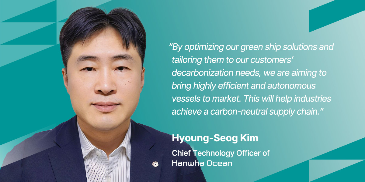 Hanwha Ocean is shouldering the burden of first mover risk with a comprehensive suite of solutions.