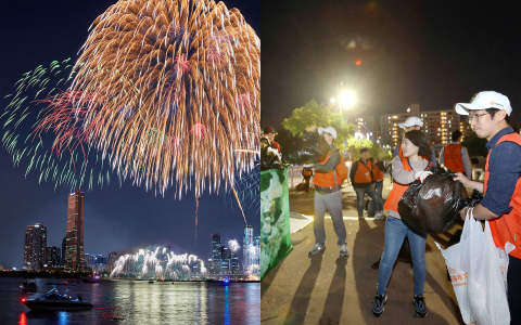 Hanwha sponsors the annual Seoul International Fireworks Festival.