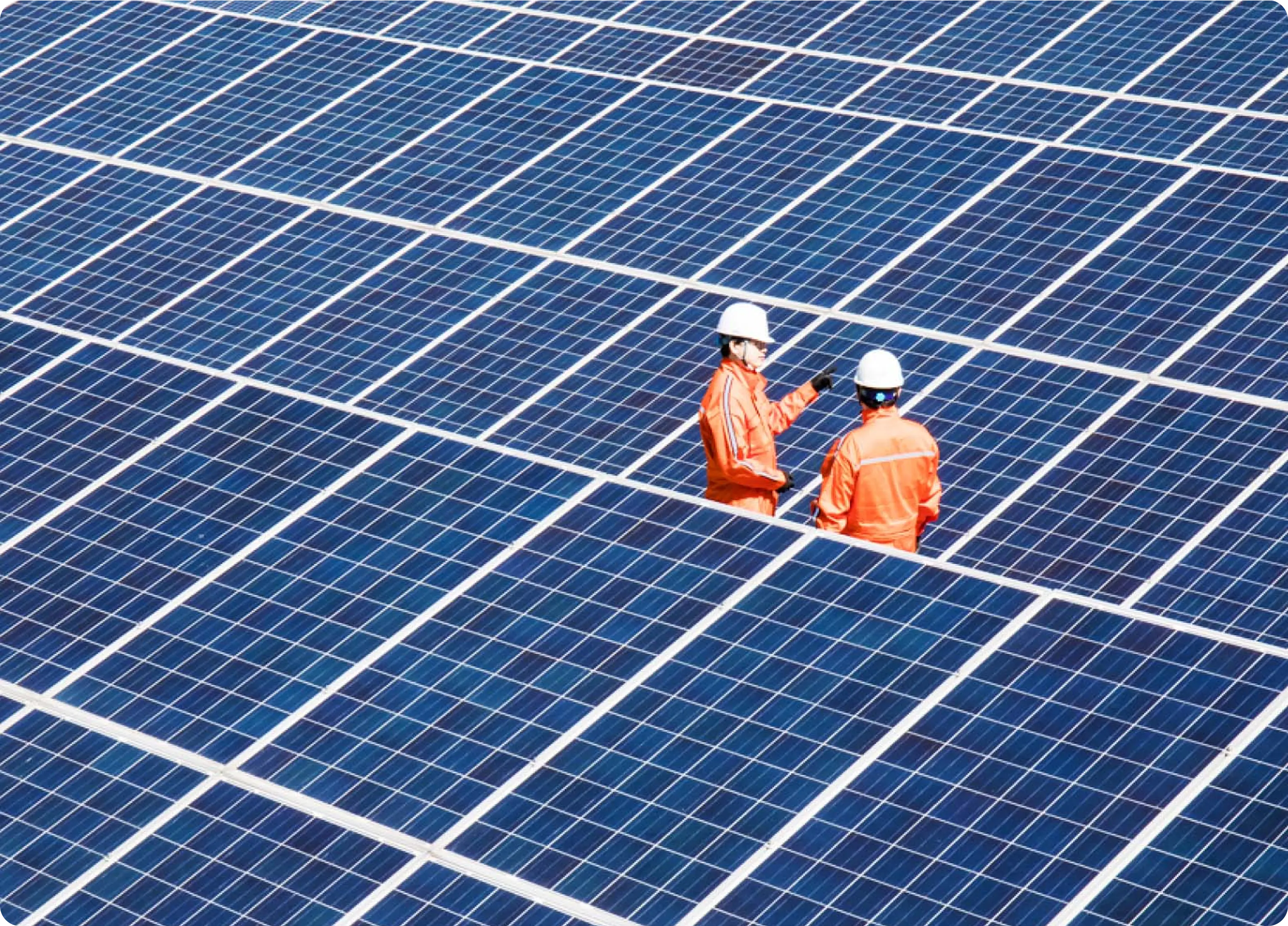 Hanwha advances reliable energy solutions through large-scale solar power generation and integrated energy infrastructure.