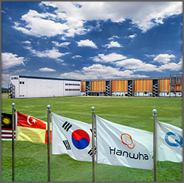 Hanwha launched Hanwha Q CELLS by integrating Hanwha SolarOne and Hanwha Q CELLS Investment, 2015