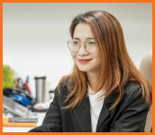 Le Thi Bich Tien at Hanwha Life Vietnam