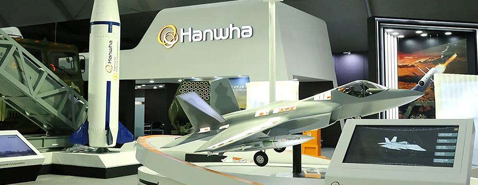 Hanwha produces components for a wide variety of aerospace applications