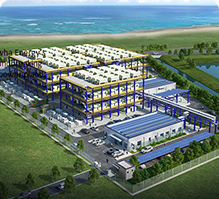 韩华能源建造全球首座超大型氢燃料电池发电厂