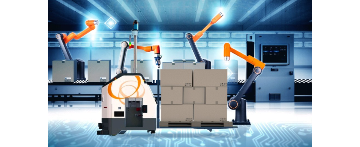 韩华协作机器人与人工紧密合作，帮助企业提高生产效率。