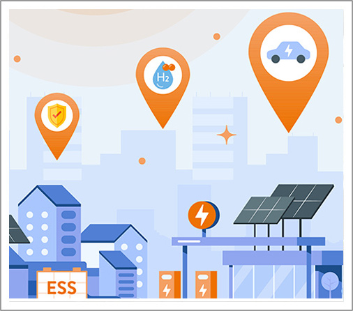 Building a brighter, more resilient future through renewable energy such as solar power and green hydrogen.