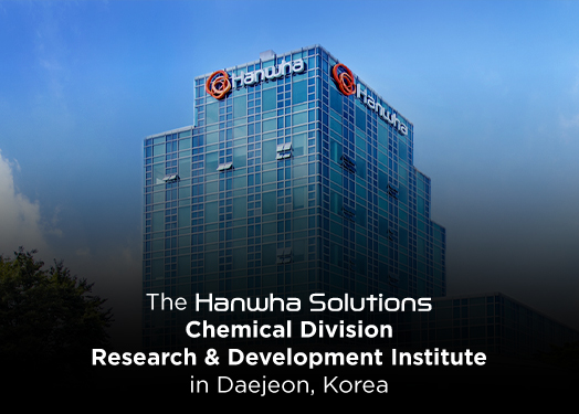 Explore Hanwha Solutions' Chemical Division Research and Development Institute in Daejeon, Korea, this Earth Day