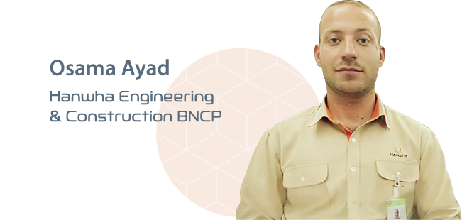 Osama Ayad, Hanwha Engineering & Construction BNCP