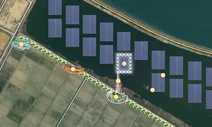 韩华拟建全球规模最大的水上光伏电站