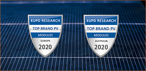 韩华Q Cells连续7年荣获EuPD Research授予的 “顶级光伏品牌（Top Brand PV) ”大奖