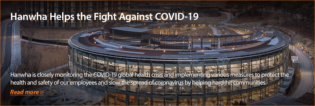 Hanwha Helps the Fight Against COVID-19