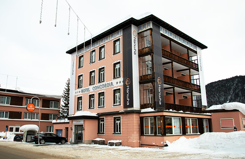 Hanwha booked the entire Hotel Concordia, near the Davos Congress Centre, as its base of operations during the World Economic Forum Annual Meeting 2019