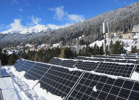 Hanwha Q CELLS Powers the World Economic Forum in Davos with Clean Energy