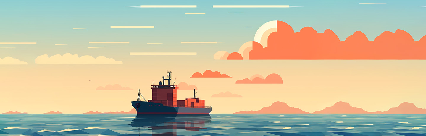 The marine shipping industry helps connect people and nations via vast channels.