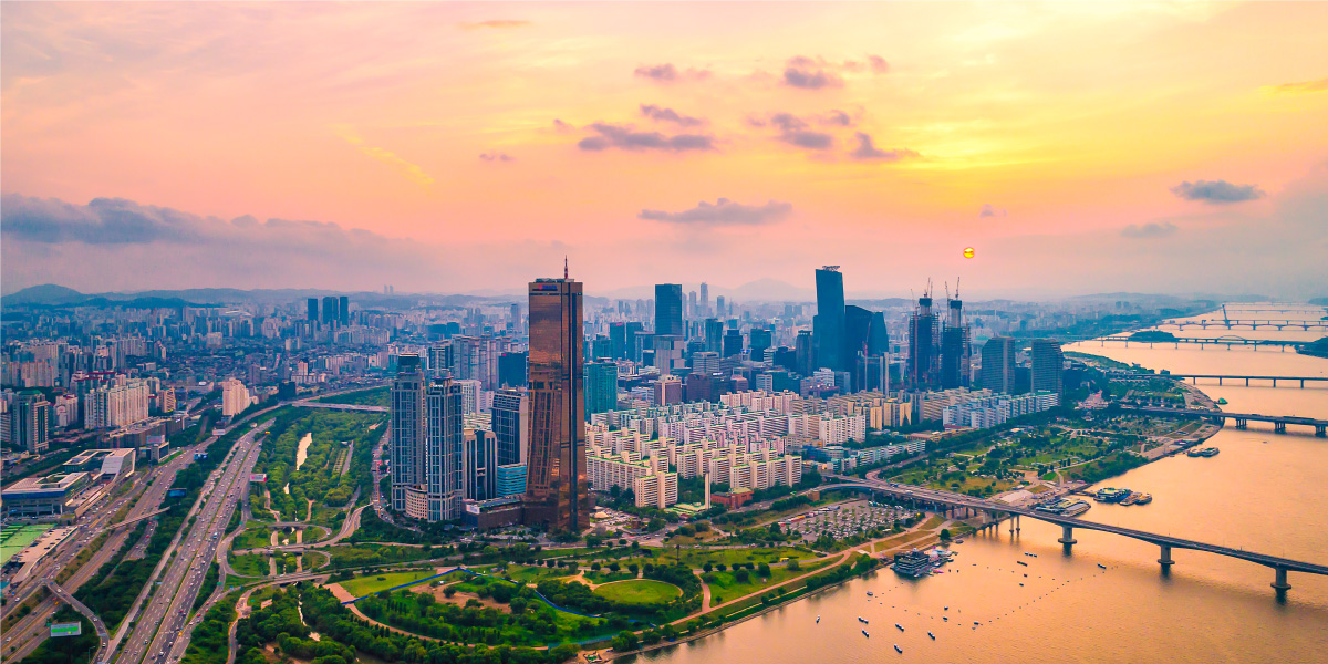 The Hanwha Life Building is located in Seoul, South Korea.