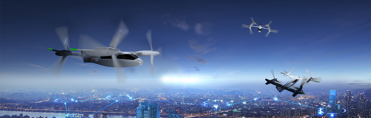 Urban Air Mobility offers the potential for fast, clean public transport in the future.