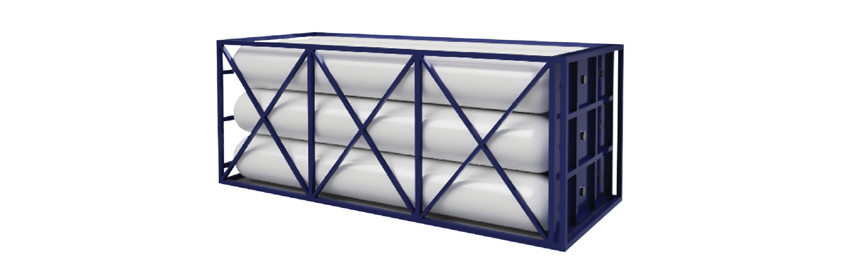 Hanwha Cimarron’s Neptune hydrogen storage tanks contain unique anti-buckling technology so they can store more hydrogen.