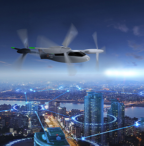 Urban Air Mobility offers the potential for fast, clean public transport in the future.