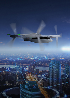 Urban Air Mobility offers the potential for fast, clean public transport in the future.