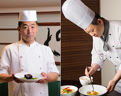 Chef Kobayashi’s signature Gala Dinner is an 11-course menu featuring stir-fried Hanwoo beef and dim sum with a specially selected wine pairing per course.