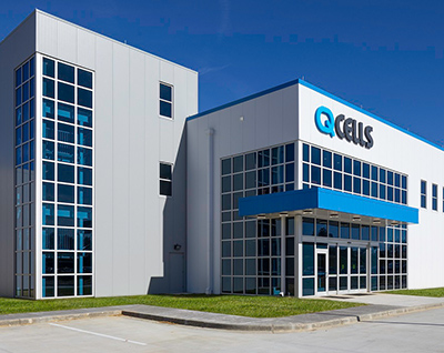 Hanwha Qcells solar module manufacturing facility in Dalton, Georgia, U.S.
