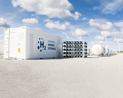 Hydrogen has potential as a clean, renewable energy source to power the future.