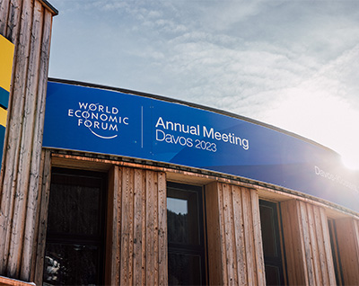 The World Economic Forum in Davos brings together leaders from around the world to discuss urgent issues.