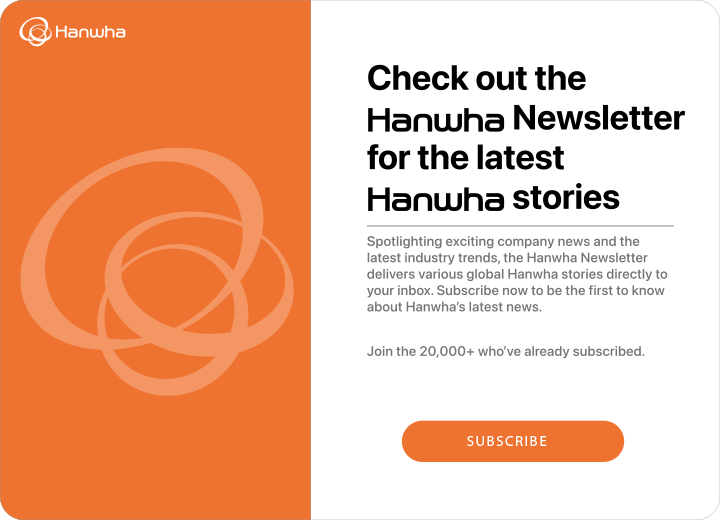 Check out the Hanwha Newsletter for the latest Hanwha stories