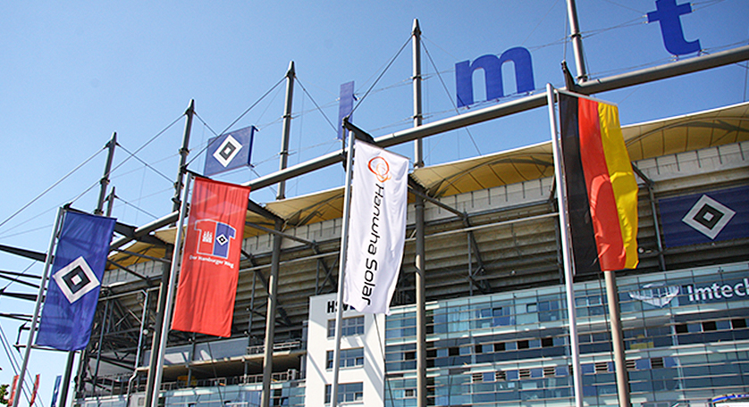 Hanwha Sponsor Day at Hamburger SV home match