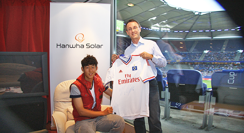 Son´s visit to Hanwha sky box
- Son meet Hanwha´s customers