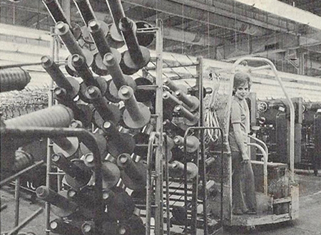 In this photo from a past employee newsletter, Smi