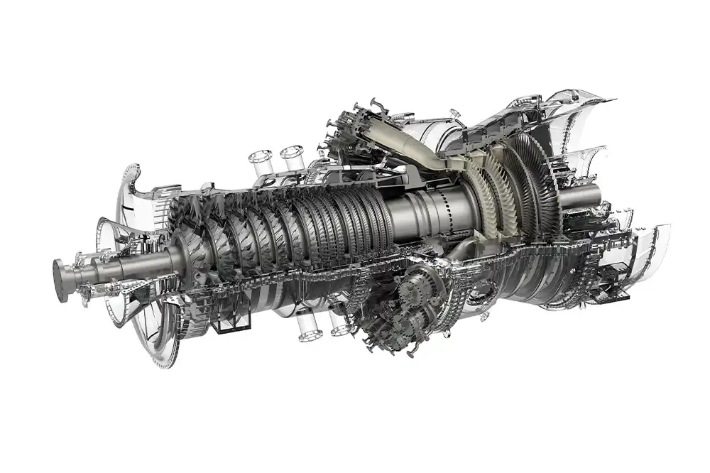Hanwha develops eco-friendly and highly efficient power generation systems that enable hydrogen combustion.