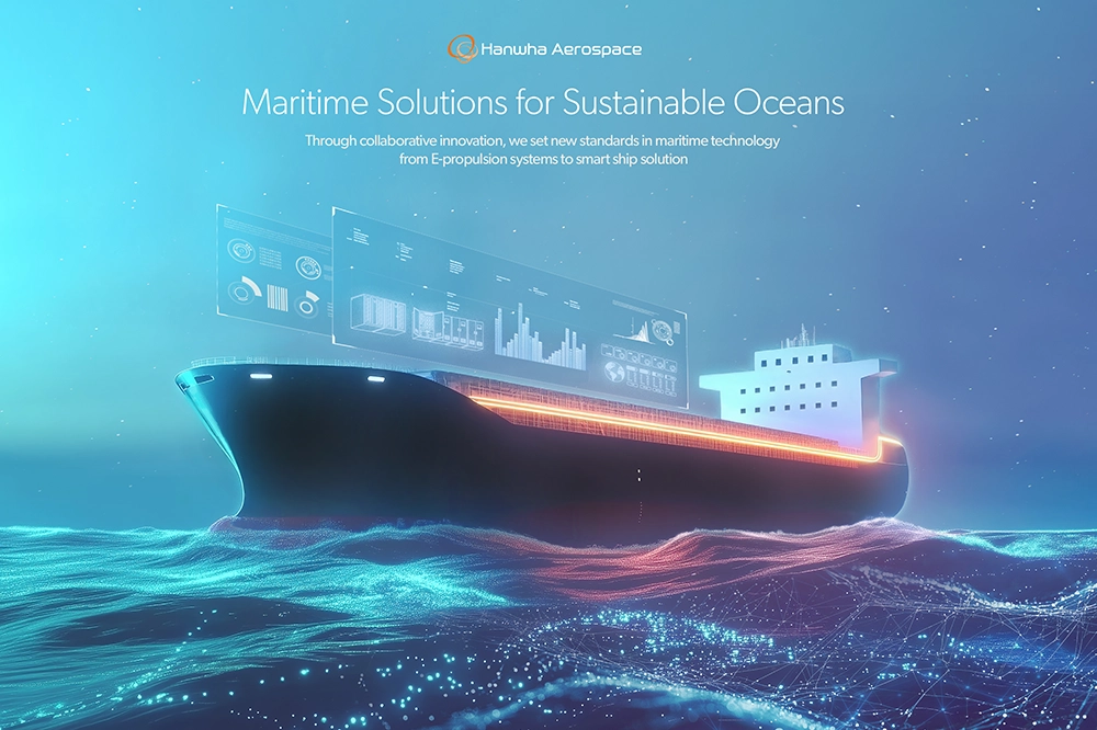 Hanwha’s smart ship solution enhances fuel efficiency and reduces emissions through real-time digital vessel optimization.