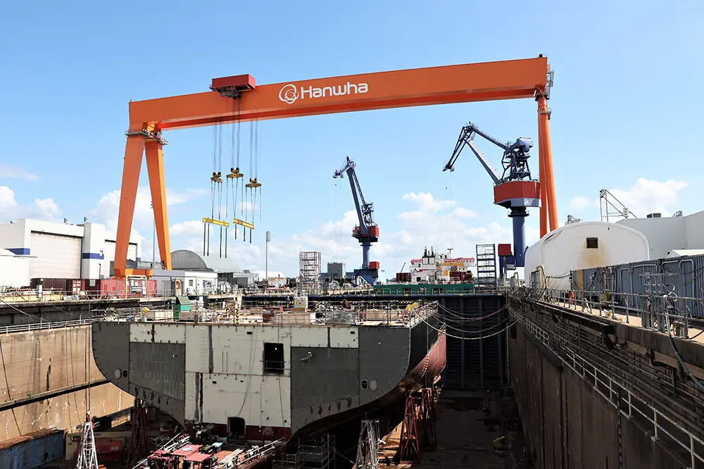 Hanwha Philly Shipyard in Philadelphia 