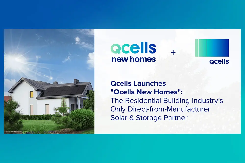 Qcells powers new homes with integrated clean energy