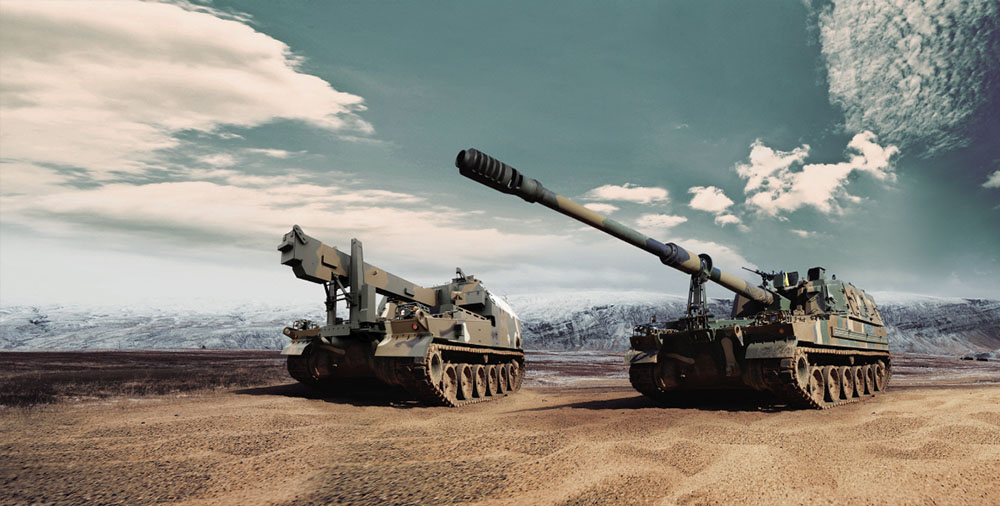 K9 Howitzers