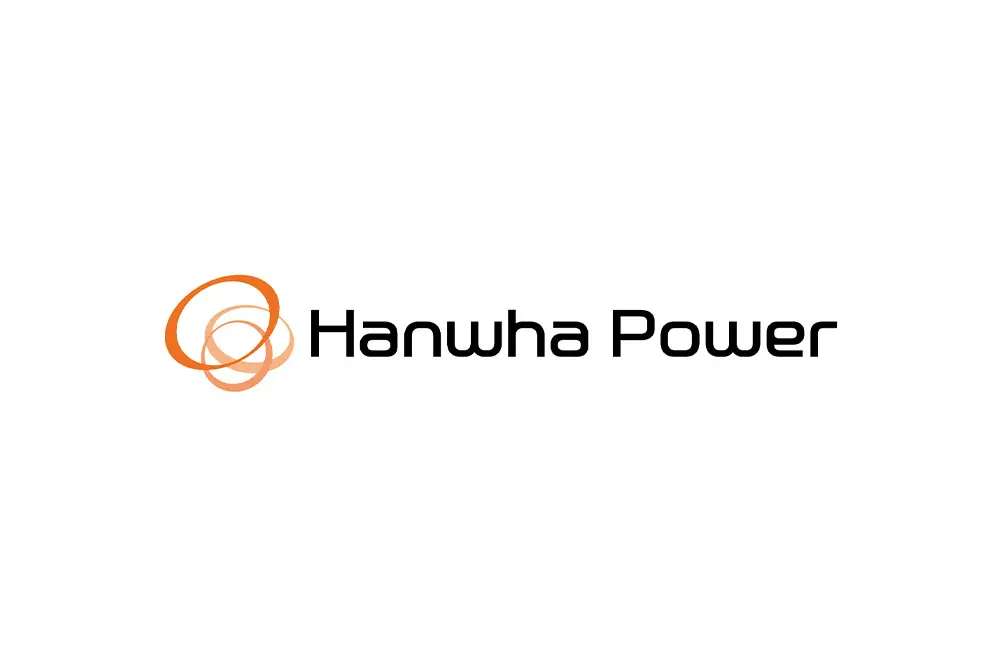 Hanwha Power logo representing the company&rsquo;s energy equipment and marine solutions business