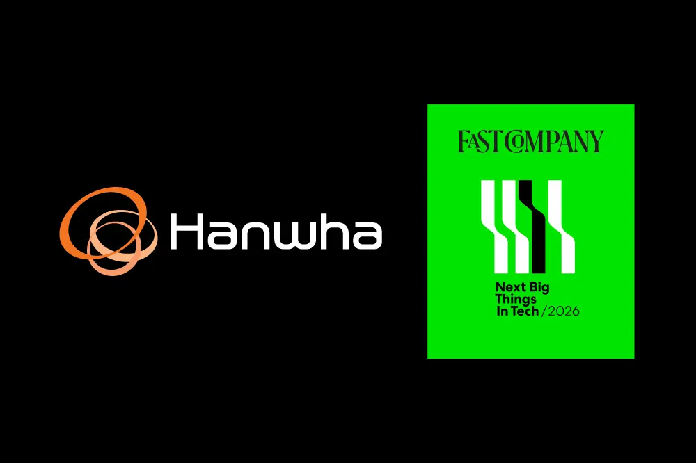 Hanwha recognized on Fast Company&rsquo;s 2026 Next Big Things in Tech list