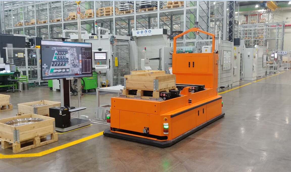 Hanwha Aerospace's smart factory in Changwon, Korea 