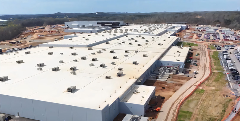 Hanwha Qcells completed construction of its Cartersville factory in March.