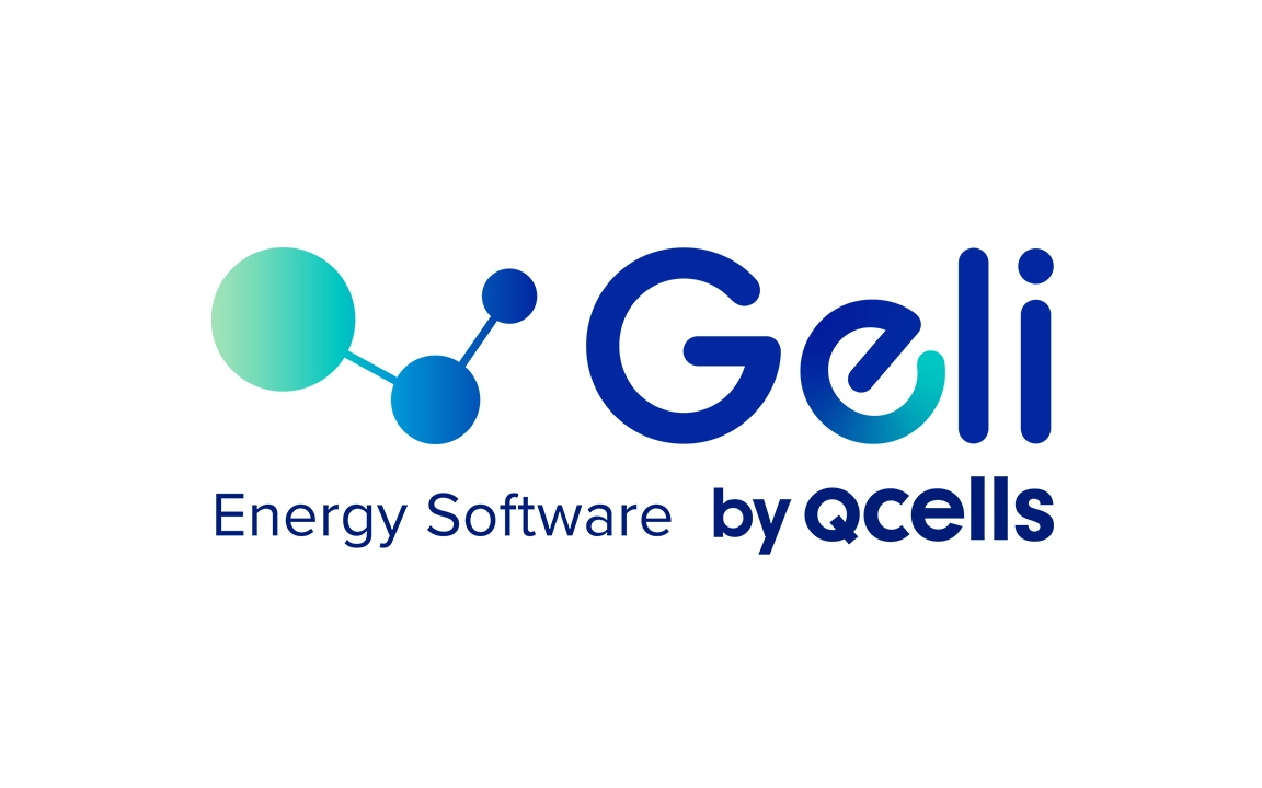 The official logo for Hanwha Qcells’ Geli Energy SoftwareTM, designed for solar + storage modeling.