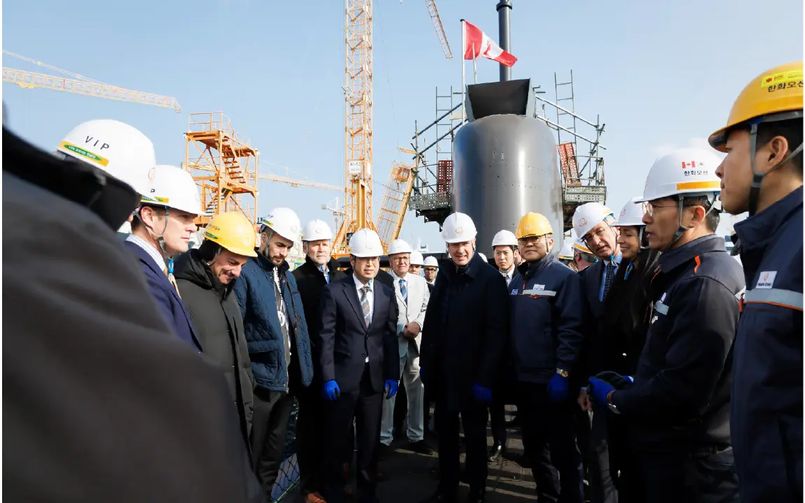 Canadian shipyard leaders meet with Hanwha Ocean about CPSP collaboration 