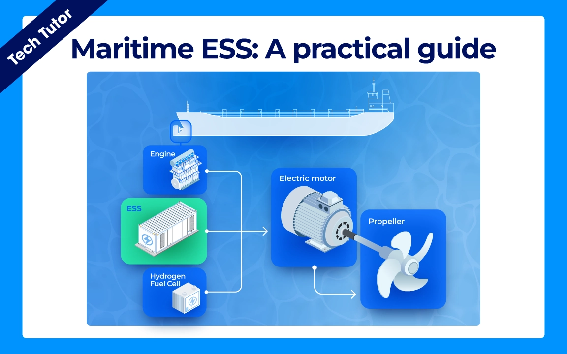 Maritime ESS store electricity in batteries and supply it on demand to power a vessel&rsquo;s propulsion and onboard systems.