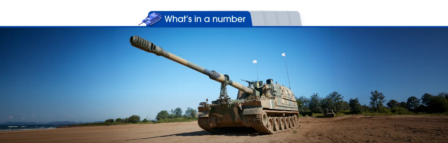 Hanwha's K9 Mobile Howitzer