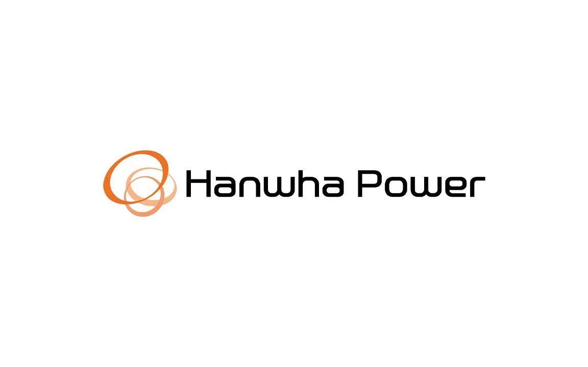 Hanwha Power logo representing the company&rsquo;s energy equipment and marine solutions business