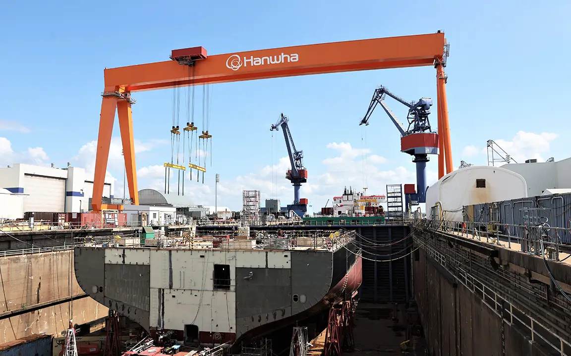 Hanwha Philly Shipyard in Philadelphia